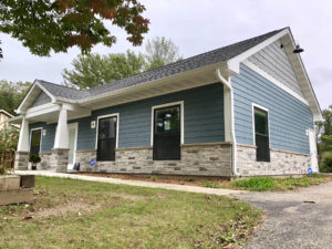 new siding and brick